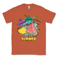 Copper sweet summer watermelon pineapple fruits Classic Tee - RanaPortraitStore