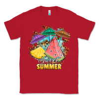 Red sweet summer watermelon pineapple fruits Classic Tee - RanaPortraitStore