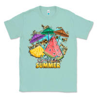Seafoam sweet summer watermelon pineapple fruits Classic Tee - RanaPortraitStore