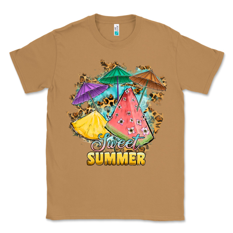 Sweet Summer Watermelon Pineapple Fruits Classic Tee by RanaPortraitStore | Teevron