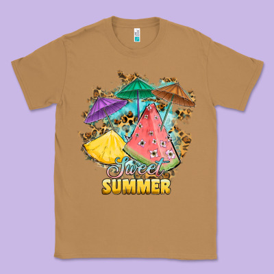 Sweet Summer Watermelon Pineapple Fruits Classic Tee Designed By Ranaportraitstore