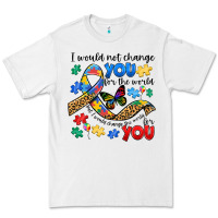 White i would not change you autism Premium Tee - JahusDesignShop