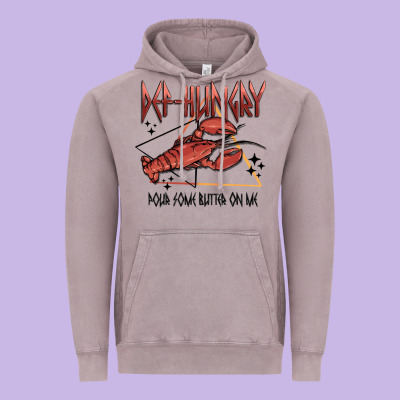 Def Hungry Pour Dome Butter On Me Vintage Hoodie Designed By Maliassmallbusiness