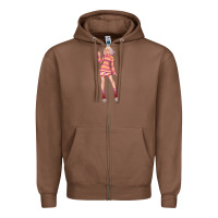 Chestnut colorful girl Zipper Hoodie - TumblerDesignByShophia