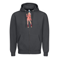 Smoke colorful girl Zipper Hoodie - TumblerDesignByShophia