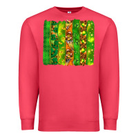 Cardinal St. Patrick's Day brushstrokes Premium Sweatshirt - HowdyJamesFarm