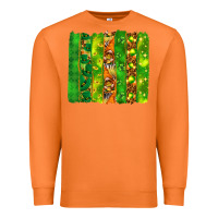 Carrot St. Patrick's Day brushstrokes Premium Sweatshirt - HowdyJamesFarm
