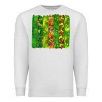Oatmeal Heather St. Patrick's Day brushstrokes Premium Sweatshirt - HowdyJamesFarm