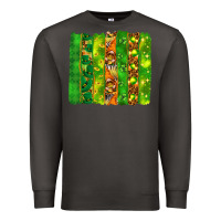 Smoke St. Patrick's Day brushstrokes Premium Sweatshirt - HowdyJamesFarm