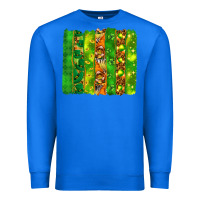 True Royal St. Patrick's Day brushstrokes Premium Sweatshirt - HowdyJamesFarm