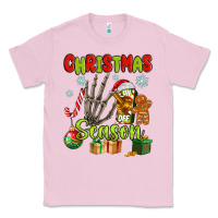 Bubblegum Pink christmas season Classic Tee - MaliasSmallBusiness