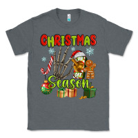 Charcoal Heather christmas season Classic Tee - MaliasSmallBusiness