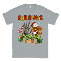 Heather Grey christmas season Classic Tee - MaliasSmallBusiness