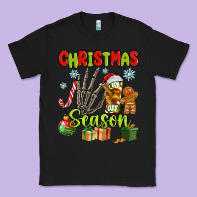 Christmas Season Classic Tee Designed By Maliassmallbusiness