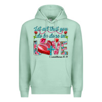 Let All That You Do Be Done In Love 1 Corinthians Premium Hoodie | Teevron