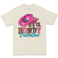 Bone valentines day cowgirl hat and howdy Premium Tee - AdoDesignShop