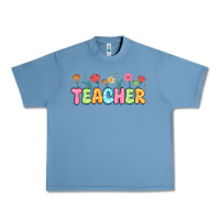 Pebble Blue custom teacher flowers Urban Heavy Tee - JahusDesignShop