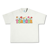 Pistachio custom teacher flowers Urban Heavy Tee - JahusDesignShop