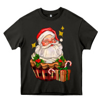 Asphalt santa claus cupcake Heavy Core Tee - AdoDesignShop