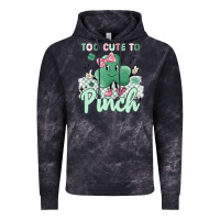 Cloud Black too cute to pinch Vintage Hoodie - MaliasSmallBusiness