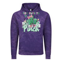 Cloud Purple too cute to pinch Vintage Hoodie - MaliasSmallBusiness