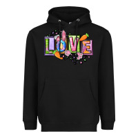 Black Easter love Happy Easter Day Heavyweight Hoodie - CowGirlArtShop