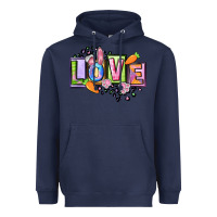 Navy Easter love Happy Easter Day Heavyweight Hoodie - CowGirlArtShop