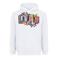 White Easter love Happy Easter Day Heavyweight Hoodie - CowGirlArtShop