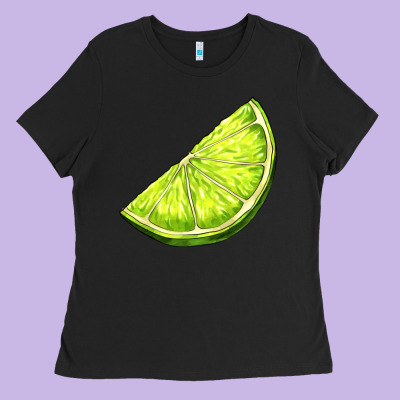 Lime For Gin Ladies Tee Designed By Adodesignshop