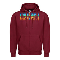 Retro Summer Zipper Hoodie | Teevron