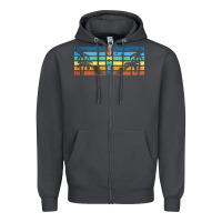 Smoke retro summer Zipper Hoodie - TumblerDesignByShophia