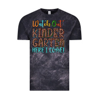 Cloud Black watch out kindergarten here i come! Vintage Tee - JahusDesignShop