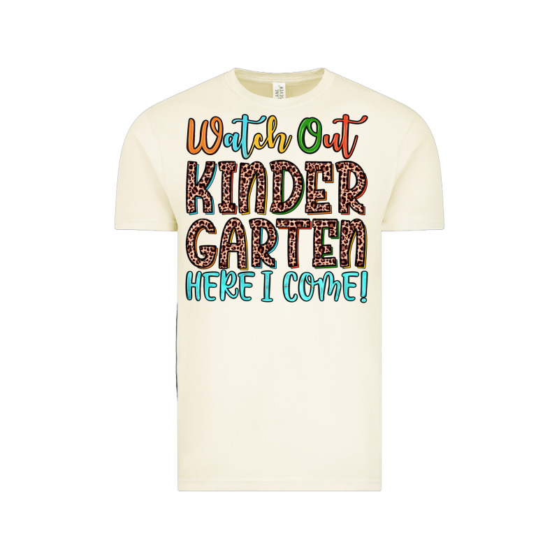 Watch Out Kindergarten Here I Come! Vintage Tee by JahusDesignShop | Teevron