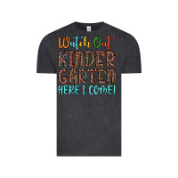 Vintage Black watch out kindergarten here i come! Vintage Tee - JahusDesignShop