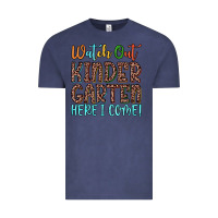 Vintage Denim watch out kindergarten here i come! Vintage Tee - JahusDesignShop