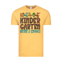 Vintage Mustard watch out kindergarten here i come! Vintage Tee - JahusDesignShop