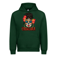 Forest Green chingona latina bun mama Urban Hoodie - BundleAndBundleShop