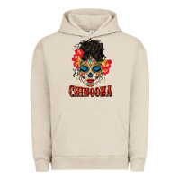 Pigment French Oak chingona latina bun mama Urban Hoodie - BundleAndBundleShop