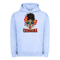 Pigment Grape Ice chingona latina bun mama Urban Hoodie - BundleAndBundleShop
