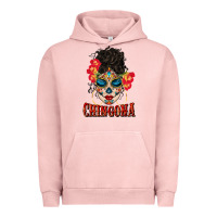 Pigment Salmon chingona latina bun mama Urban Hoodie - BundleAndBundleShop