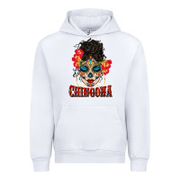 White chingona latina bun mama Urban Hoodie - BundleAndBundleShop