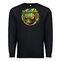Black St. Patrick's Shamrock farm Premium Sweatshirt - CowGirlArtShop