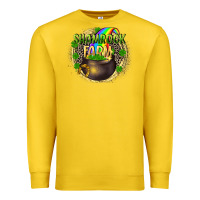 St. Patrick's Shamrock Farm Premium Sweatshirt | Teevron