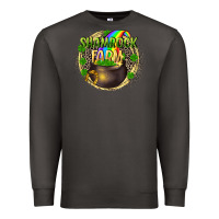Smoke St. Patrick's Shamrock farm Premium Sweatshirt - CowGirlArtShop