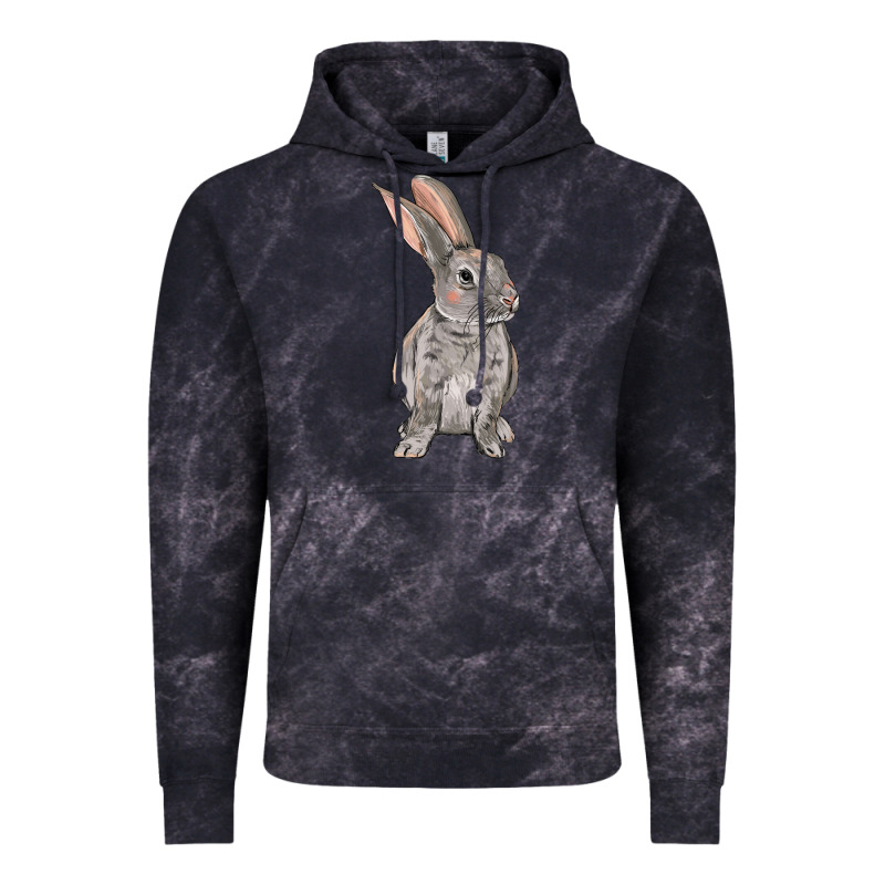 Easter Bunny Vintage Hoodie by NancyCooperArtShop | Teevron
