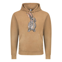 Vintage Camel Easter bunny Vintage Hoodie - NancyCooperArtShop