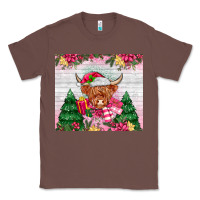 Chestnut pink christmas cow Classic Tee - MaliasSmallBusiness