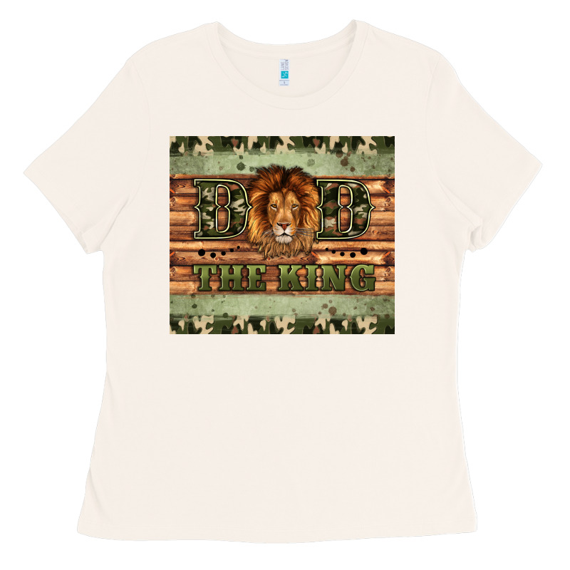 Dad The King Ladies Tee by Artiststas | Teevron