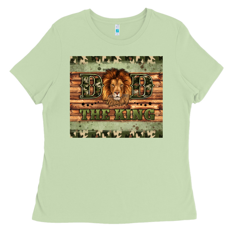 Dad The King Ladies Tee by Artiststas | Teevron