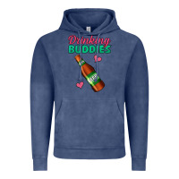 Vintage Denim Drinking Buddies Vintage Hoodie - Jasminsmagicworld